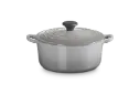 Le Creuset Cocotte rond 24cm mist grey