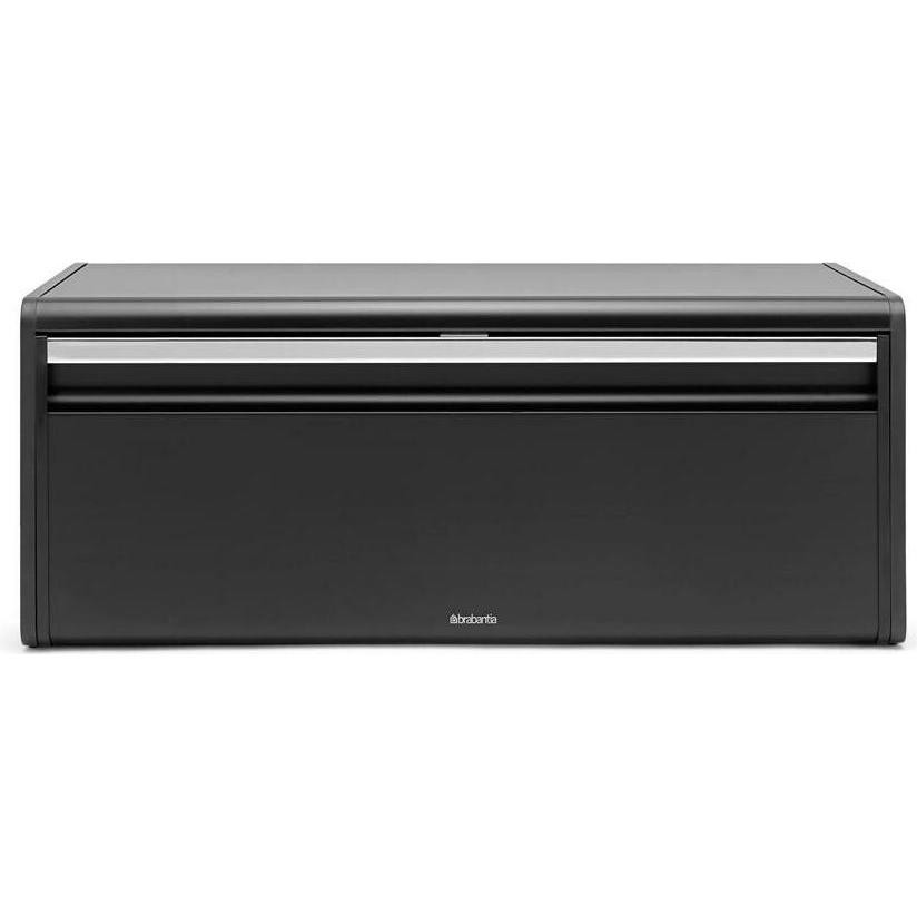 Brabantia broodtrommel met klepdeksel Matt black