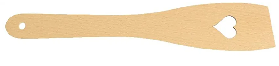 Pannenspatel hout Hart 30cm 