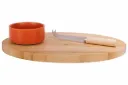 Cosy&Trendy Dela Aperoset 3PCS-serveerplank+bowl+kaasmes