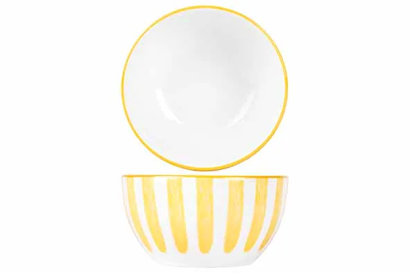 Cosy&Trendy Cabana kommetje geel 11,5cm