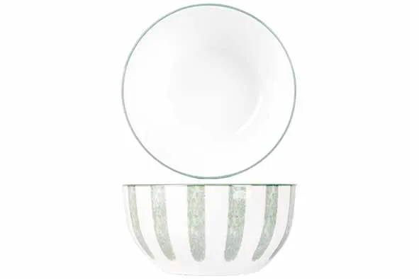 [4996010] Cosy&Trendy Cabana bowl groen 14cm