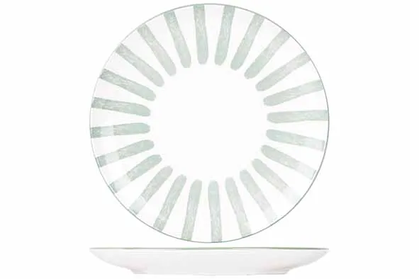 Cosy&Trendy Cabana plat bord groen 26,5cm