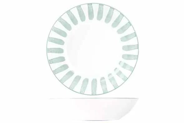 Cosy&Trendy Cabana diep bord groen 20cm