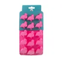 Dotz ijsblokjesvorm uit platinum silicone flamingos 21x11x2cm