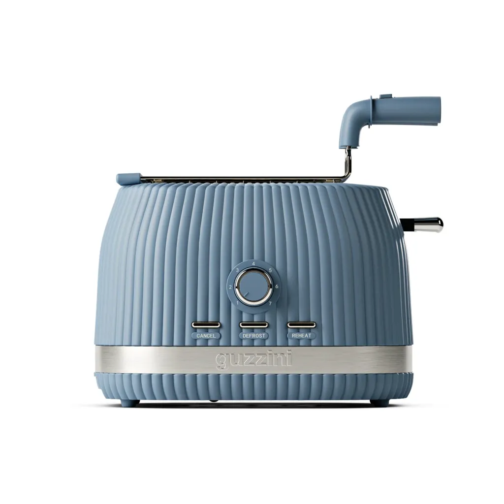 Guzzini toaster with interrater locking tongs