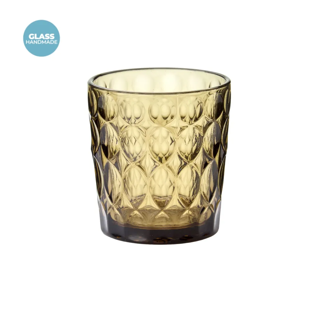 Guzzini tumbler vanity glass