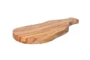 Snijplank met handvat olijfhout 31-35X14-18cm