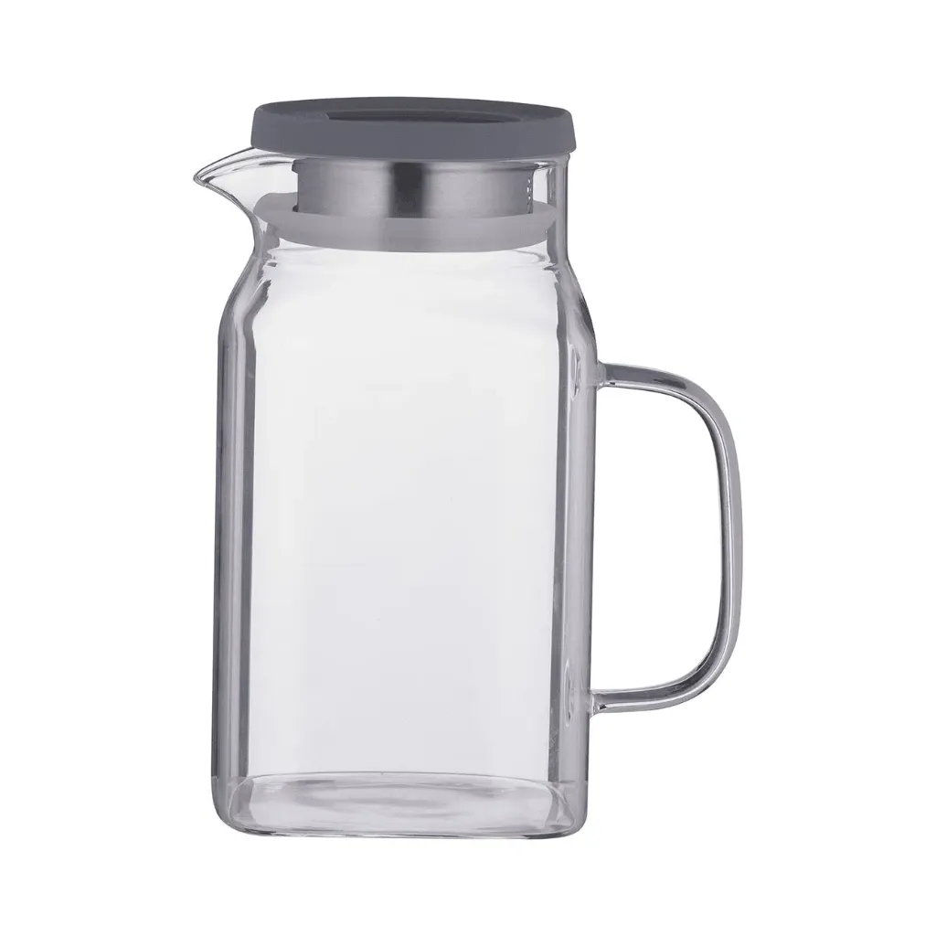 [RAY-0025-113] Fresh store kan met deksel met geïntegreerde filter uit glas 1.2L