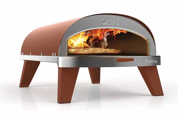 [4164128] Piana gas pizza oven Terracotta