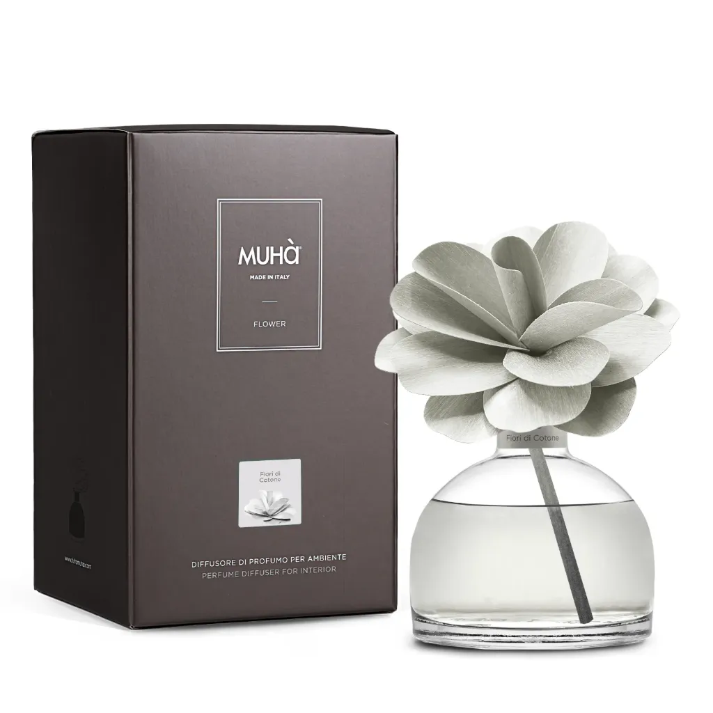 [H209] Muhà flower 200ml Fiori di cotone