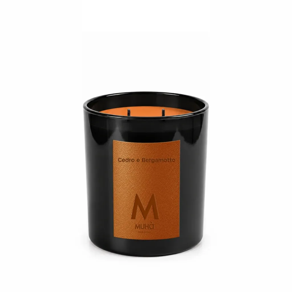 [CND004] Muhà candle Cedro e Bergamotto 345g