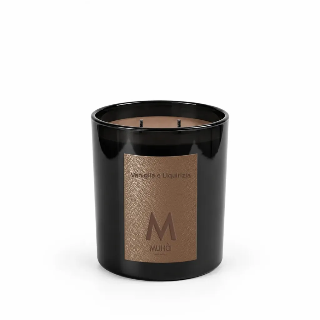 [CND014] Muhà candle Vaniglia e Liquirizia 345g