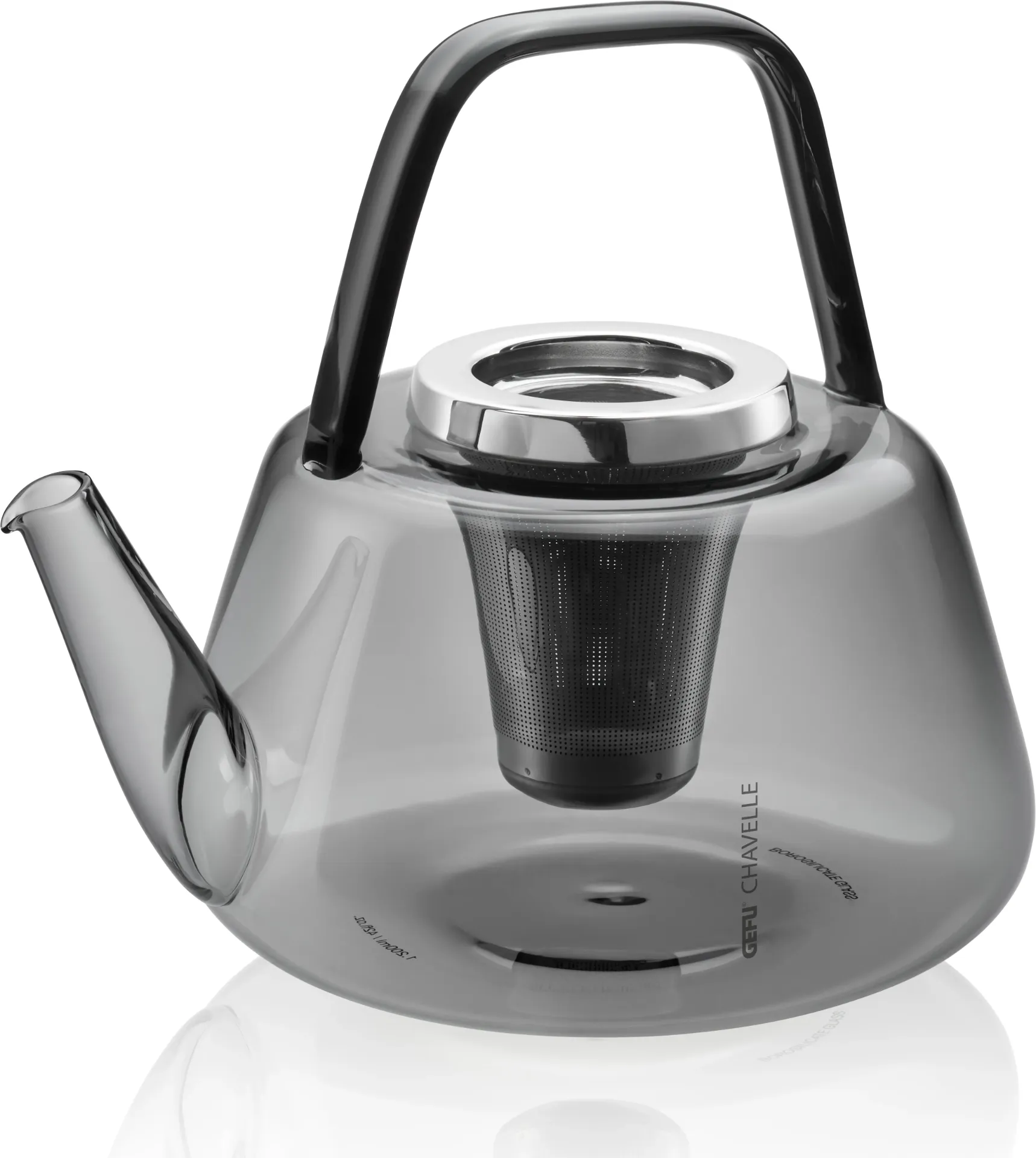 Gefu theekan glas met zeef 1200ml