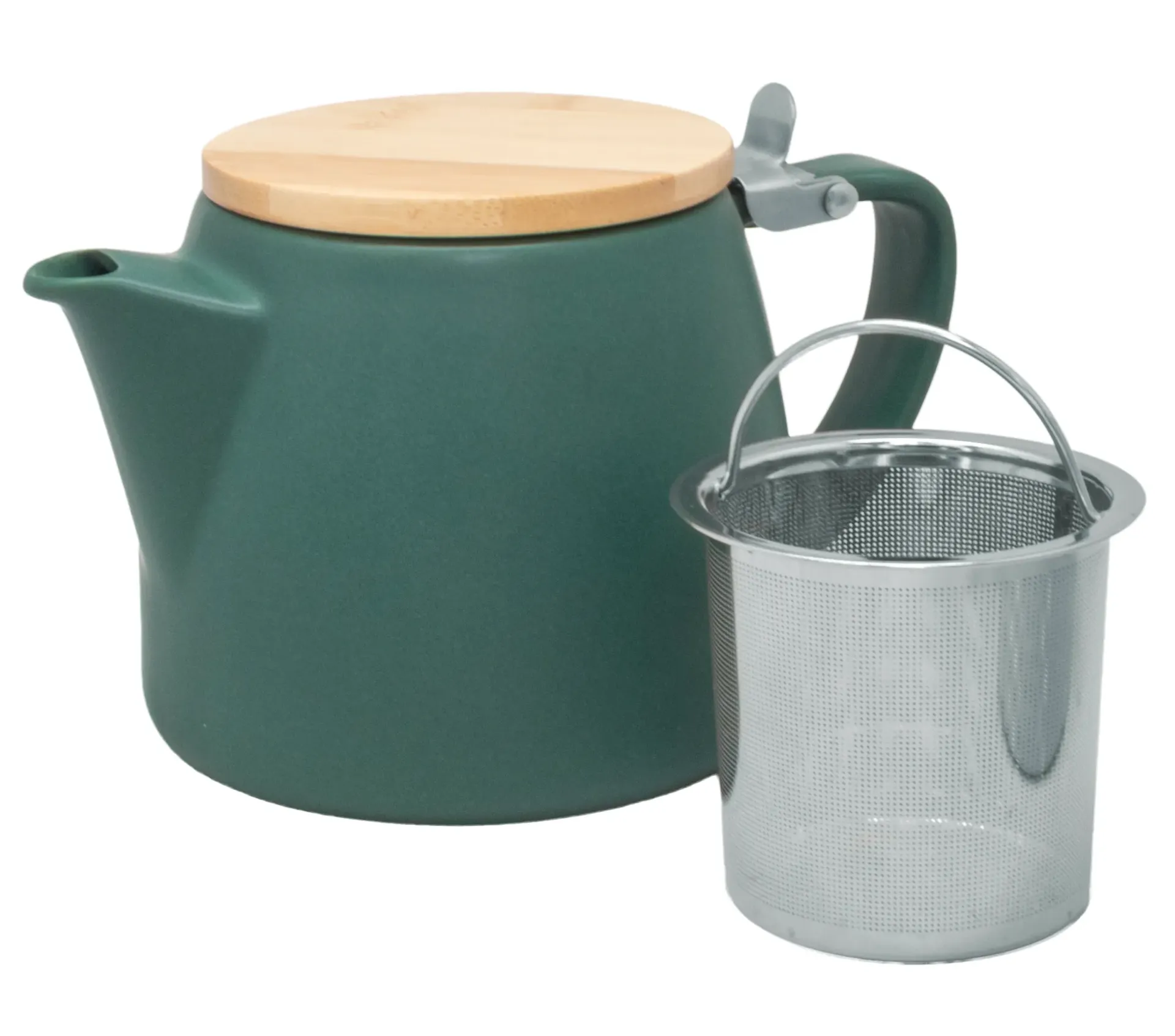 Theekan porselein groen 500ml