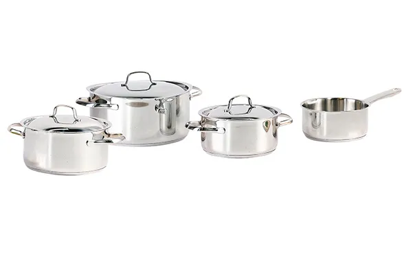 [6972285] Cosy & Trendy Daily set 7-delig kookpot 18-20-24 met deksel sauspan 16cm 2 giettuiten rvs
