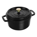 Staub Cocotte rond 20cm zwart