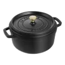Staub Cocotte rond 24cm zwart