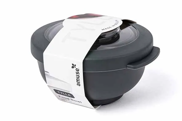 [5815454] Amuse tylla foodbowl 200ml charcoal D10.4xH6.4cm