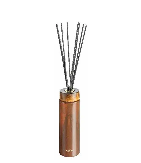 [445371] Billynn geurdiffuser cherrywood bruin 20cl 4x4xH17cm glas