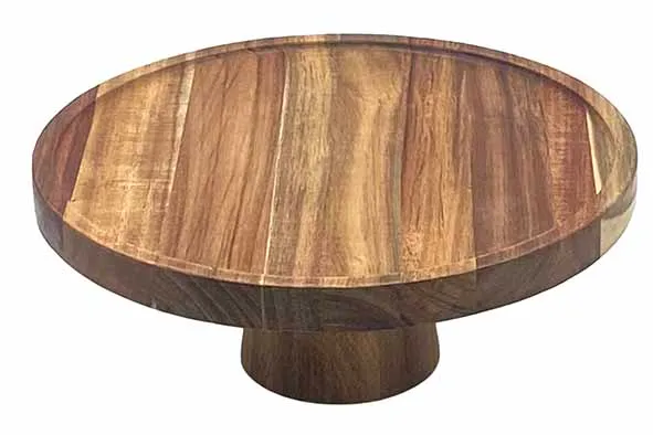 [6140188] Bisetti acacia 2.0 taartschotel D25.5xH10cm