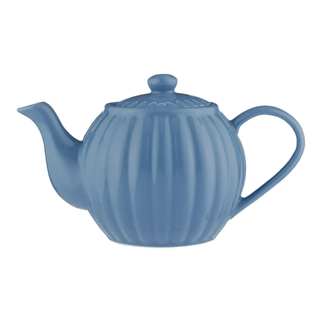 Price & Kensington luxe 6-kops theepot denimblauw 1.1L