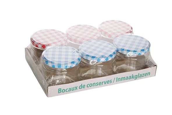 Confituurbokaal 33cl, set 6