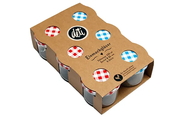 Confituurpot 23cl, set 6