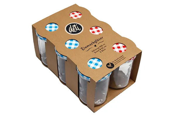Confituurpot 44cl, set 6