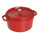 Staub Cocotte rond 28 cm kersenrood