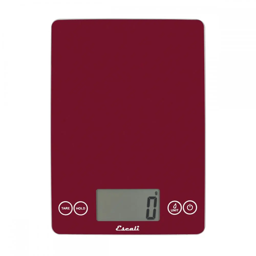 [2050] Escali Dig. Weegschaal Arti rood 7kg