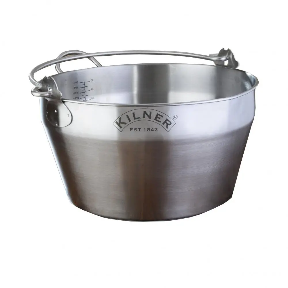 Kilner confituurpot rvs, 8L
