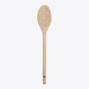 [6117] T&G Spoon with holes 30cm