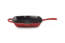 Le Creuset skillet grill vierkant 26cm rood