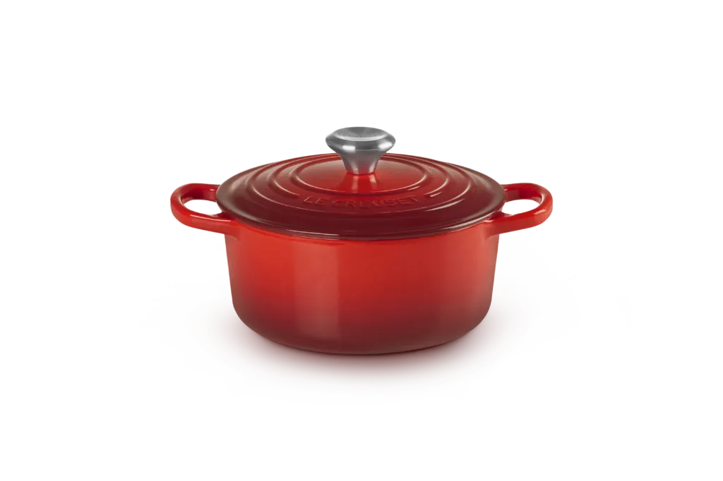 [21177180602430] Le Creuset Cocotte rond 18cm rood