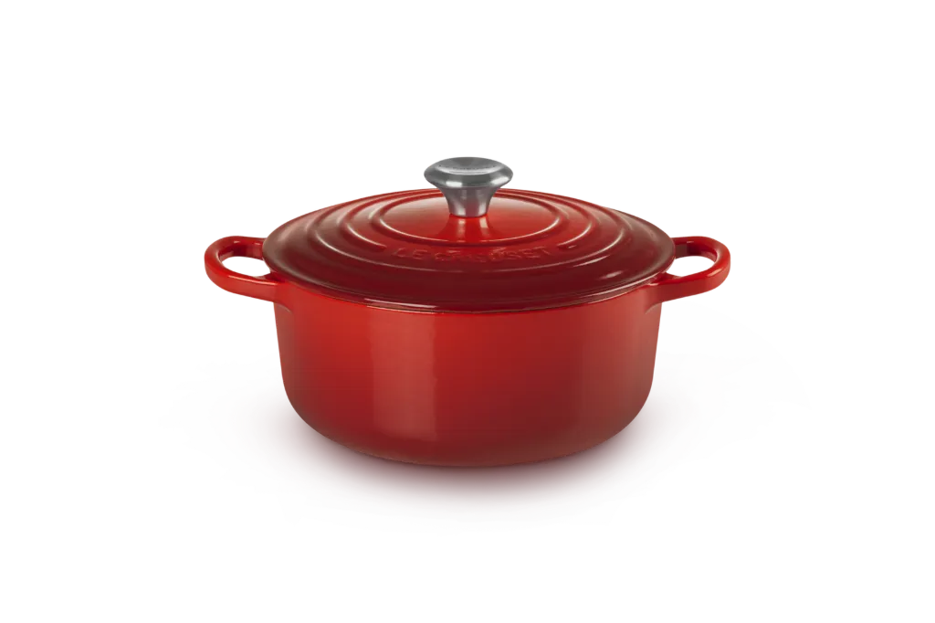 [21177200602430] Le Creuset Cocotte rond 20cm rood