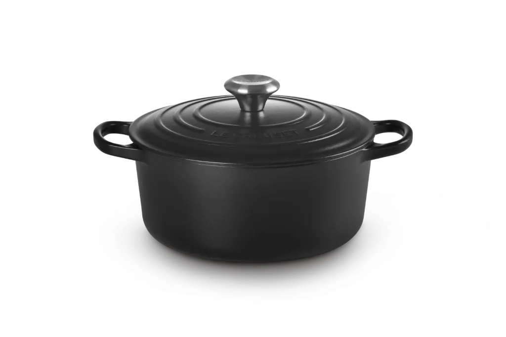 Le Creuset Cocotte rond 24cm zwart