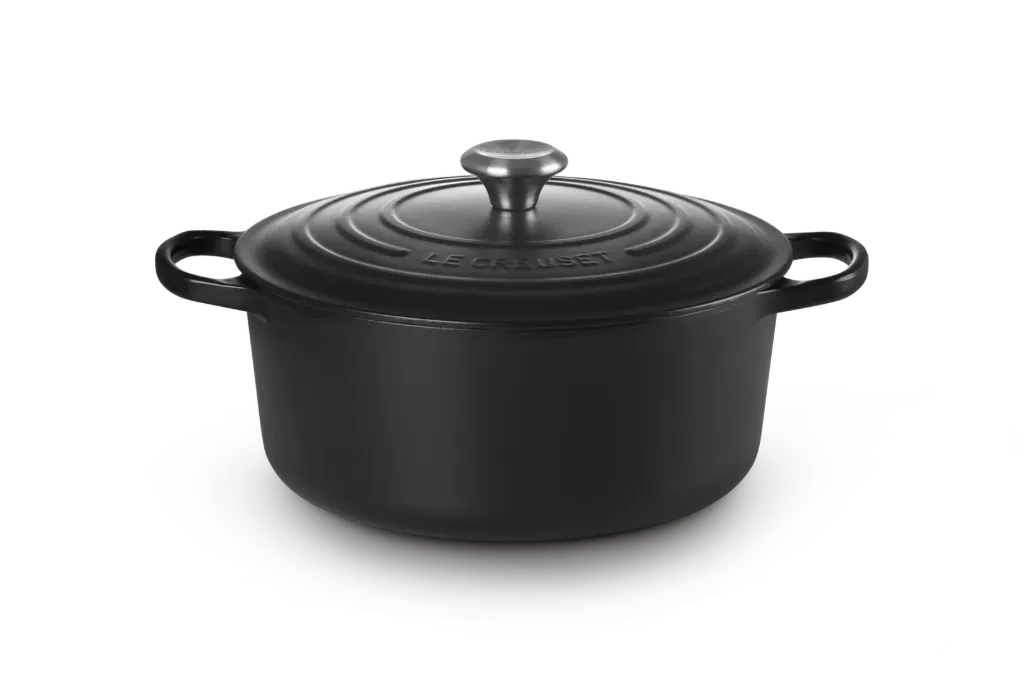 Le Creuset Cocotte rond 28cm zwart
