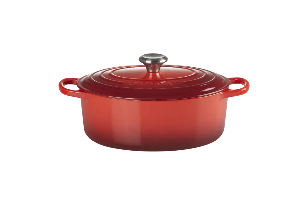 [21178310602430] Le Creuset Cocotte ovaal 31cm rood