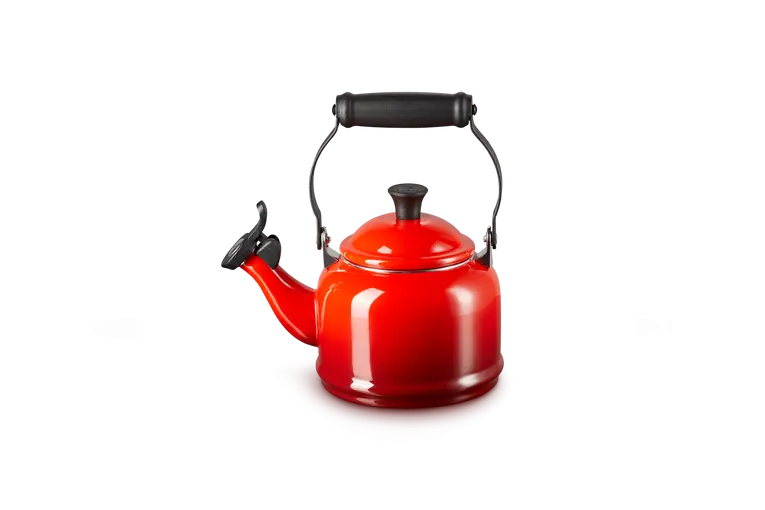 [40103020600000] Le Creuset fluitketel demi 1.1L rood