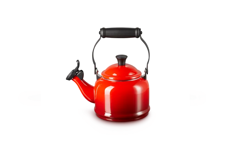 [40103020600000] Le Creuset fluitketel demi 1.1L rood