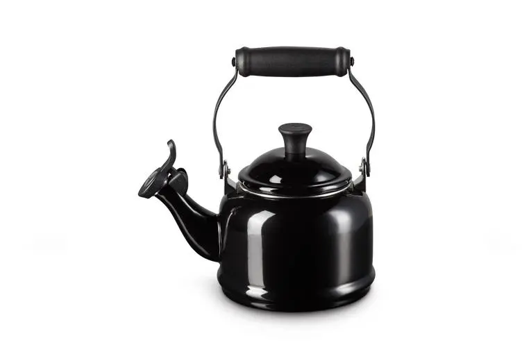 [92000900140000] Le Creuset fluitketel demi 1.1L zwart