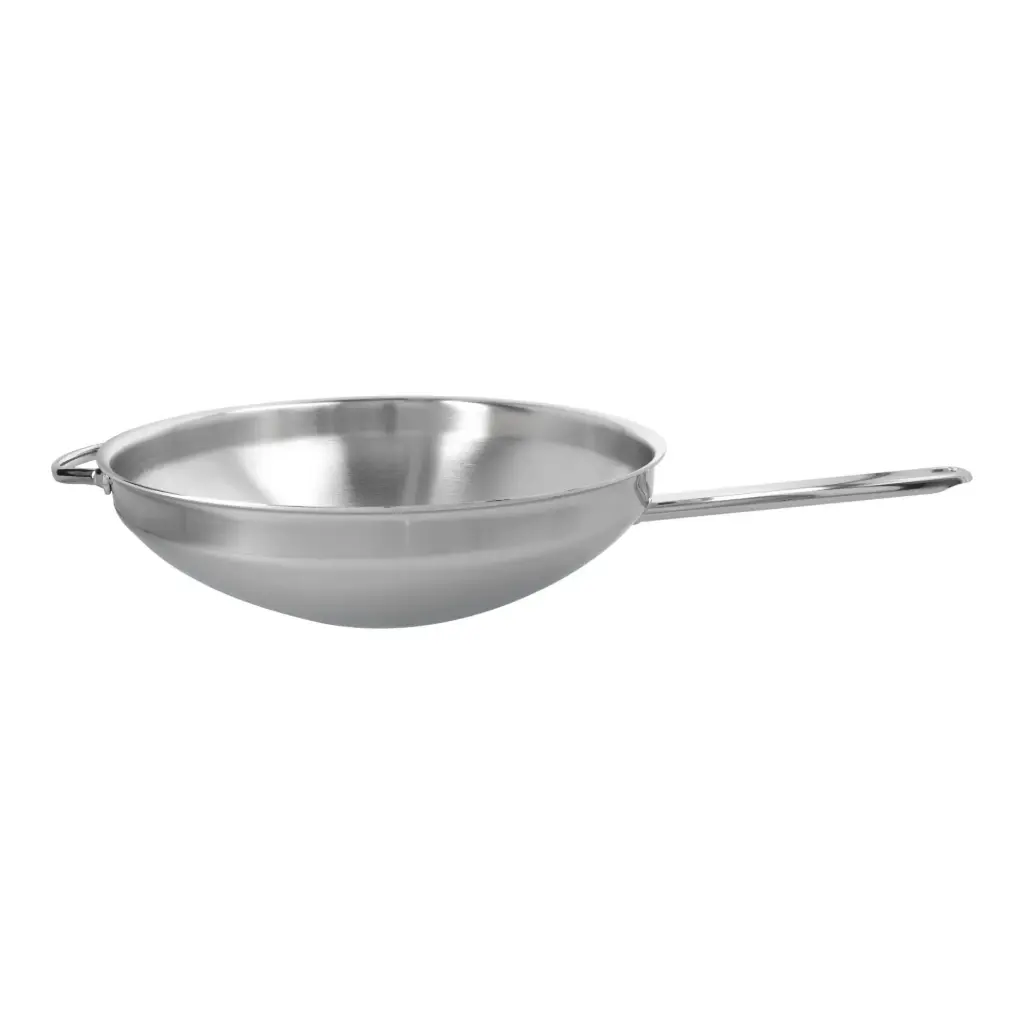 [52932] Demeyere Wok 32cm - vlakke bodem
