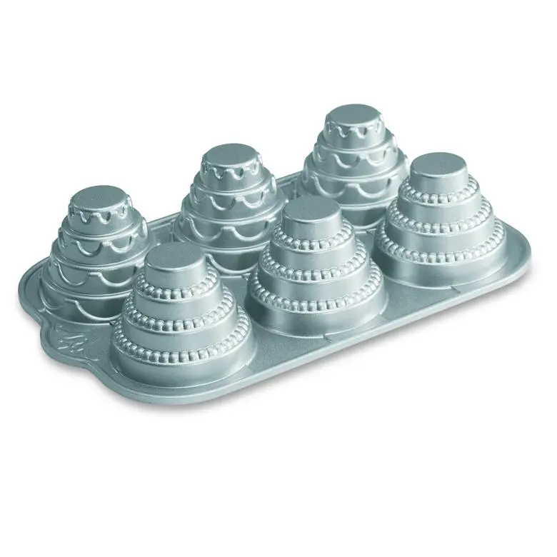 [83737] Nordic Ware Mini Tiered Cakelet Pan