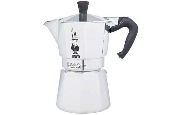 Bialetti Moka express export koffiekan 4 tassen