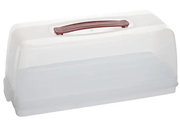 [0414129] Curver Chef@box cakedoos rechthoekig 300x90mm