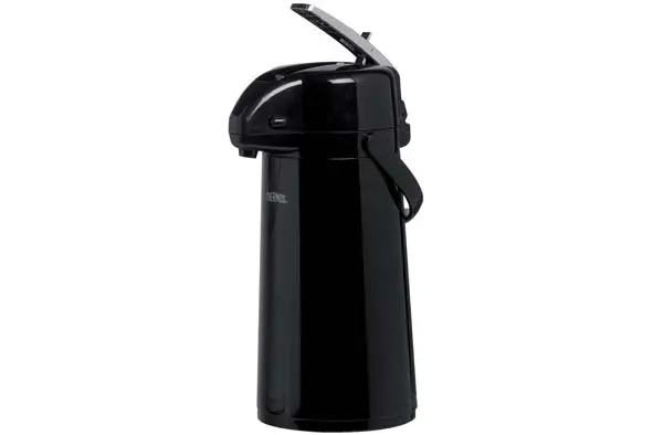 Pompthermos 1,3L zwart
