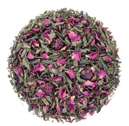 [6027] Thee - Groene Cranberry Rose, 100g