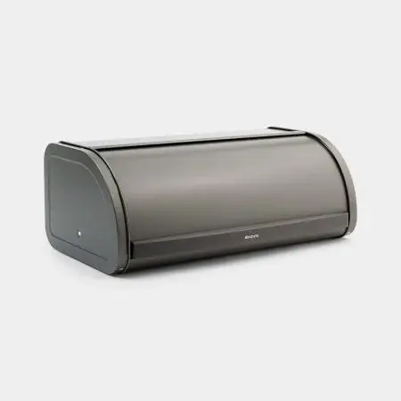 Brabantia broodtrommel met schuifdeksel Platinum