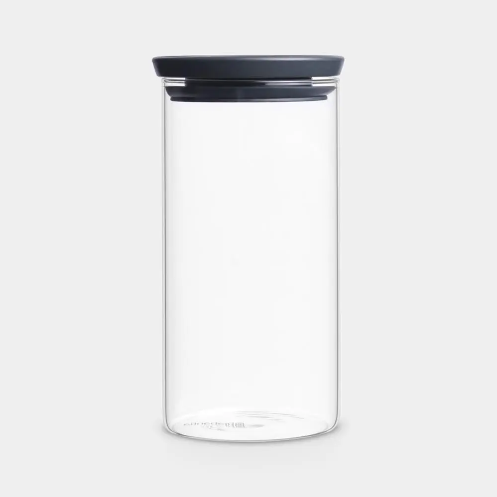 Brabantia glazen voorraadpot 1,1L